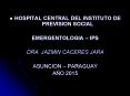 HOSPITAL CENTRAL DEL INSTITUTO DE PREVISION SOCIAL PowerPoint PPT Presentation