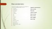 Recordando: