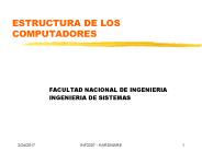 ESTRUCTURA DE LOS COMPUTADORES