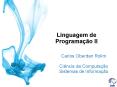Linguagem de Programa PowerPoint PPT Presentation