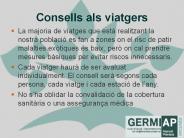 Consells als viatgers