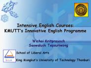 Intensive English Courses? KMUTT