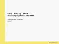 Eesti, Latvija og Lietuva, Utdanningssystemer etter 1991 PowerPoint PPT Presentation