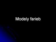 Modely farieb
