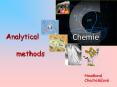 Analytical     methods PowerPoint PPT Presentation