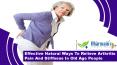 Effective Natural Ways To Relieve Arthritis Pain And Stiffness In Old Age People PowerPoint PPT Presentation