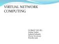 VIRTUAL NETWORK COMPUTING PowerPoint PPT Presentation