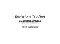 Emissions Trading (Cap and Trade) PowerPoint PPT Presentation