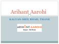 Arihant Aarohi – 1-2 bhk Flats in Mumbai – Investors Clinic PowerPoint PPT Presentation