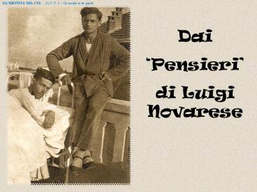 I.1d) Un mondo in tre parole: fammi credere