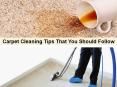 Carpet Cleaning Tips That You Should Follow PowerPoint PPT Presentation