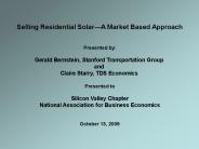 Selling Residential Solar