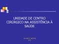 UNIDADE DE CENTRO CIR PowerPoint PPT Presentation