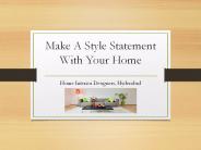 Find the Leading Interior Designers In Hyderabad