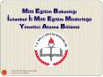 Milli Egitim Bakanligi Istanbul Il Milli Egitim M PowerPoint PPT Presentation
