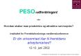 PESO-udfordringen!  eller Hvordan skaber man produktive og attraktive servicejobs? PowerPoint PPT Presentation
