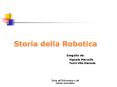 Storia della Robotica PowerPoint PPT Presentation