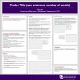 Poster Title (use minimum number of words) PowerPoint PPT Presentation