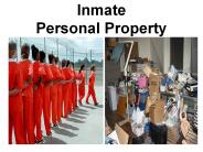 Inmate Personal Property