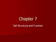 Cell Structure and Function PowerPoint PPT Presentation