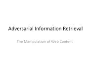 Adversarial Information Retrieval