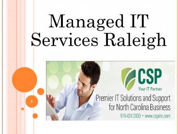 IT Services Raleigh NC