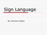 Sign Language