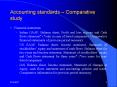 Accounting standards  PowerPoint PPT Presentation