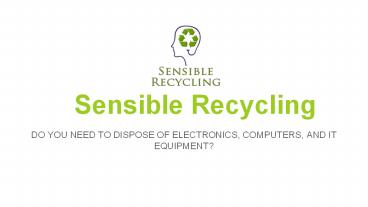 Insider Information About Electronic Recycling Jacksonville