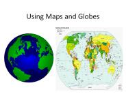 Using Maps and Globes