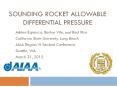 Sounding Rocket Allowable Differential Pressure PowerPoint PPT Presentation