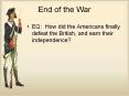 End of the War PowerPoint PPT Presentation