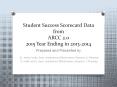 Student Success Scorecard Data from ARCC 2.0 2015 Year Ending in 2013-2014 PowerPoint PPT Presentation