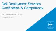 Dell Deployment Services Certification