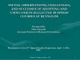 INITIAL OBSERVATIONS, CHALLENGES, AND SUCCESSES OF ADOPTING AND USING OER IN SELLECTED BUSINESS COURSES AT REYNOLDS PowerPoint PPT Presentation