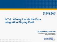 INT-2: XQuery Levels the Data Integration Playing Field