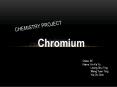 Chromium PowerPoint PPT Presentation