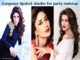 Gorgeous lipstick shades for party makeup PowerPoint PPT Presentation