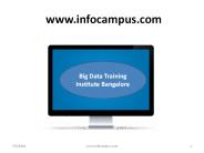 Big Data Training Institute Bangalore