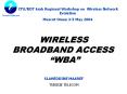 WIRELESS%20BROADBAND%20ACCESS%20 PowerPoint PPT Presentation