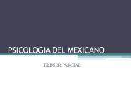 PSICOLOGIA DEL MEXICANO