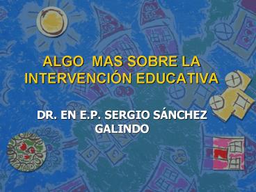 DR. EN E.P. SERGIO S