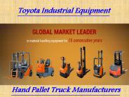 BT Material Handling Equipment