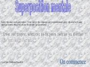 Superposition mentale