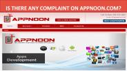 Is There Any Complaint On Appnoon.Com
