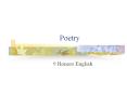 Poetry PowerPoint PPT Presentation