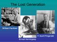 The Lost Generation PowerPoint PPT Presentation