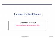 Architecture des R