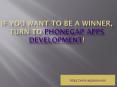best phonegap apps PowerPoint PPT Presentation