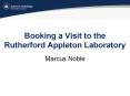Booking a Visit to the Rutherford Appleton Laboratory PowerPoint PPT Presentation